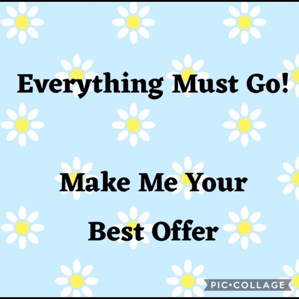Closet clear out! Make your best offer!!